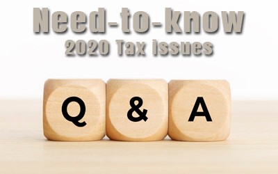 Six Need-To-Know 2020 Tax issues for expats.
