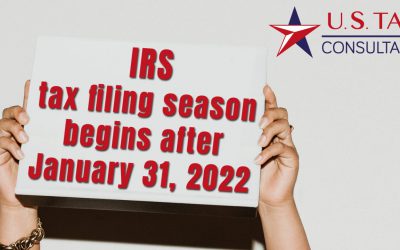 2022 tax filing season begins after January 31. Tax Refund should be expected in two or three weeks.