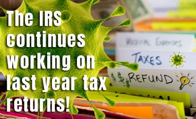 IRS confirms that original tax returns filed in 2021 will be completed this week