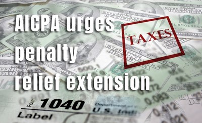 IRS reduces tax return backlog as AICPA urges penalty relief extension