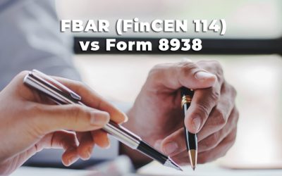 FBAR (FinCEN 114) vs Form 8938