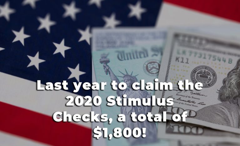 U.S. Tax Amnesty: Last year to claim the 2020 and 2021 Stimulus Checks ...