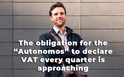 The end of the obligation for “Autonomos” to declare IVA (VAT) every three months is approaching.