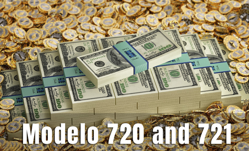 Modelo 720 and 721. Assets abroad.