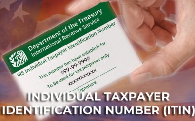 INDIVIDUAL TAXPAYER IDENTIFICATION NUMBER (ITIN)